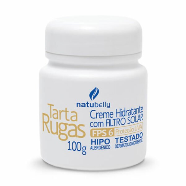 Creme Hidratante Tarta Rugas - 100g Tarta Rugas: pele mais jovem e revitalizada. Produto possui teste de eficácia clínica.