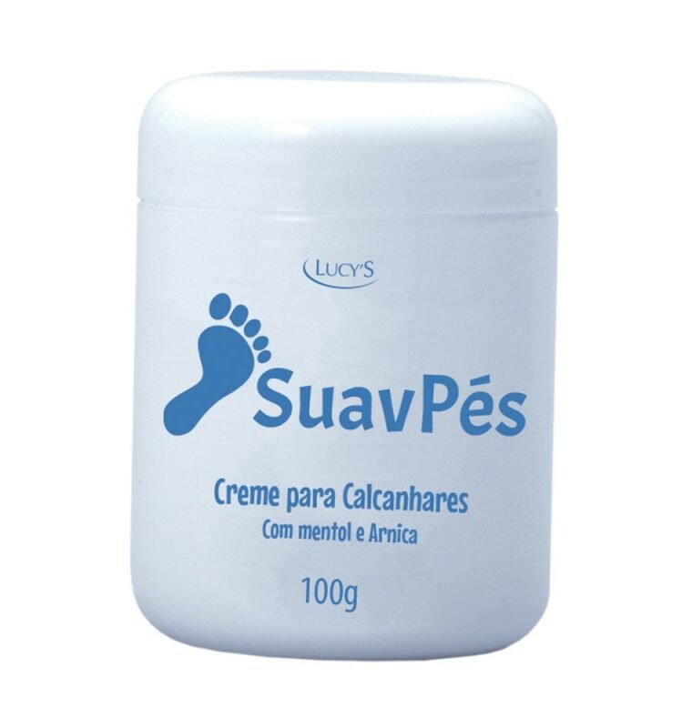 Creme para Calcanhares 100g contém substâncias altamente emolientes e nutritivas.