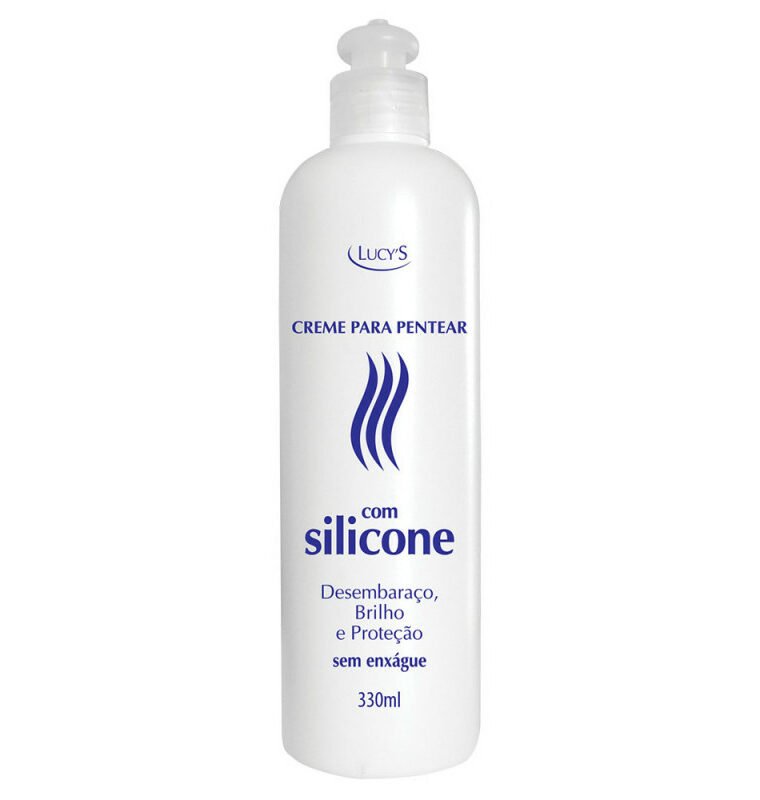 Creme para pentear com silicone 330ml proporciona brilho, maciez e reparo de pontas. Pode ser usado todos os dias, sem enxágue. Com silicone protetor.