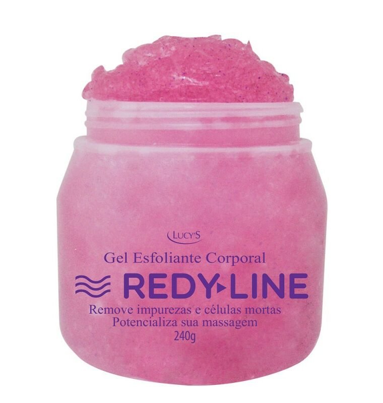 Gel Esfoliante Corporal Redyline 240g. A pele absorve melhor os ativos quando os poros estão desobstruídos, livre de impurezas. Utilize o gel esfoliante para preparar a pele antes de aplicar o Creme Redyline ou outros produtos de tratamento estético.