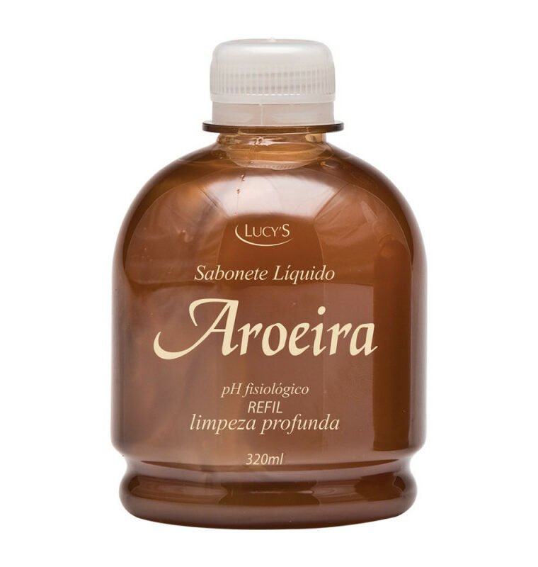 Sabonete líquido Aroeira 320ml refil Fórmula suave que promove uma limpeza profunda da pele.