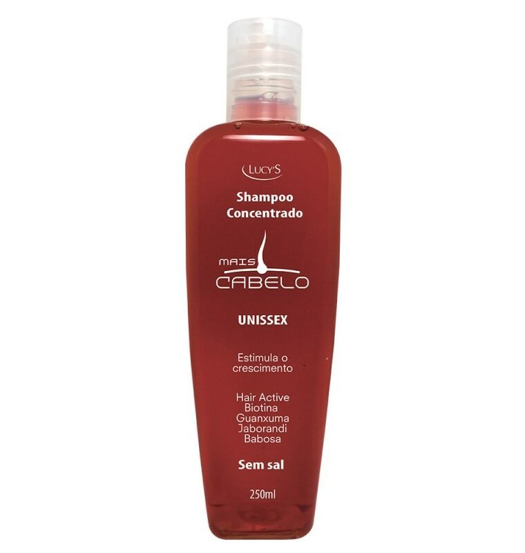 Shampoo Concentrado Cabelo Unissex 250ml Com ação antiqueda, fortalece a raiz e estimula o crescimento. Estimula o crescimento e proporciona fios fortes e saudáveis.