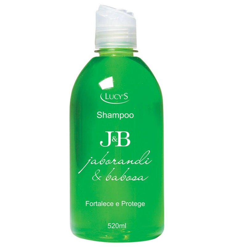 Shampoo Jaborandi e Babosa 520ml com extratos de Jaborandi e Babosa, que fortificam os fios desde a raiz. Estimula o crescimento e evita a queda. Para todos os tipos de cabelo. 