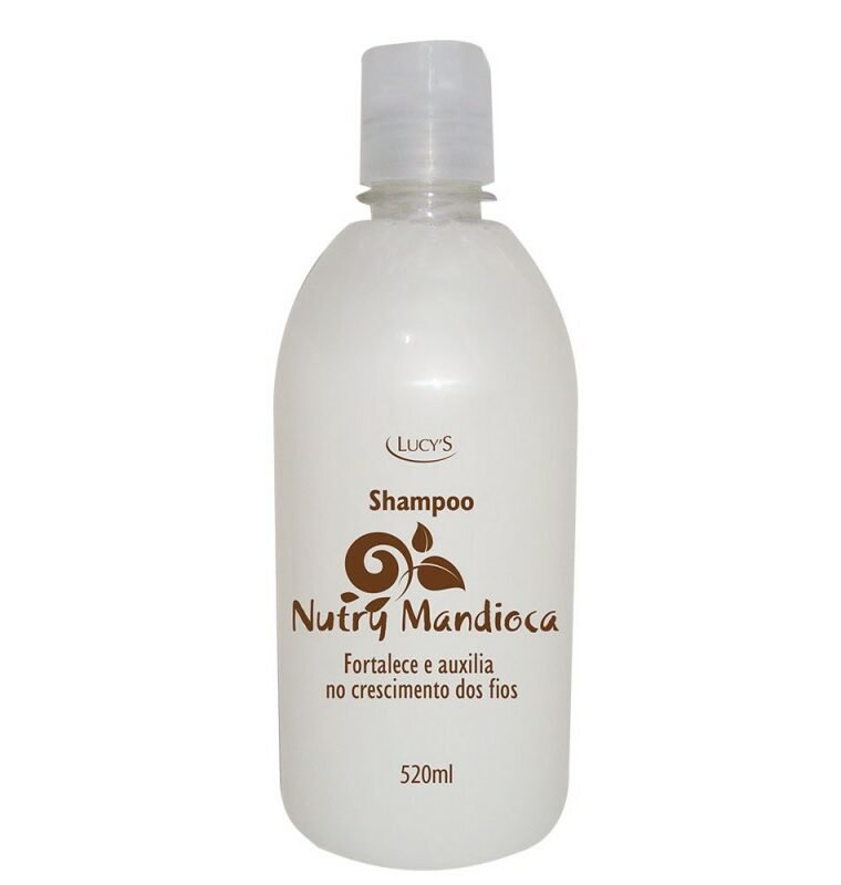 Shampoo Nutry Mandioca - 520ml. Shampoo de hidratação intensa para cabelos opacos e sem vida, com extrato de mandioca que é rico em vitaminas e minerais. Revitaliza e nutre os fios. Auxilia no fortalecimento e crescimento.